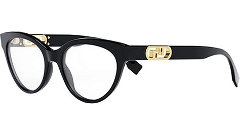 occhiali fendi da vista neri|Occhiali da vista Fendi FE50101I 001 Nero Lucido – Ottica Ottobelli.